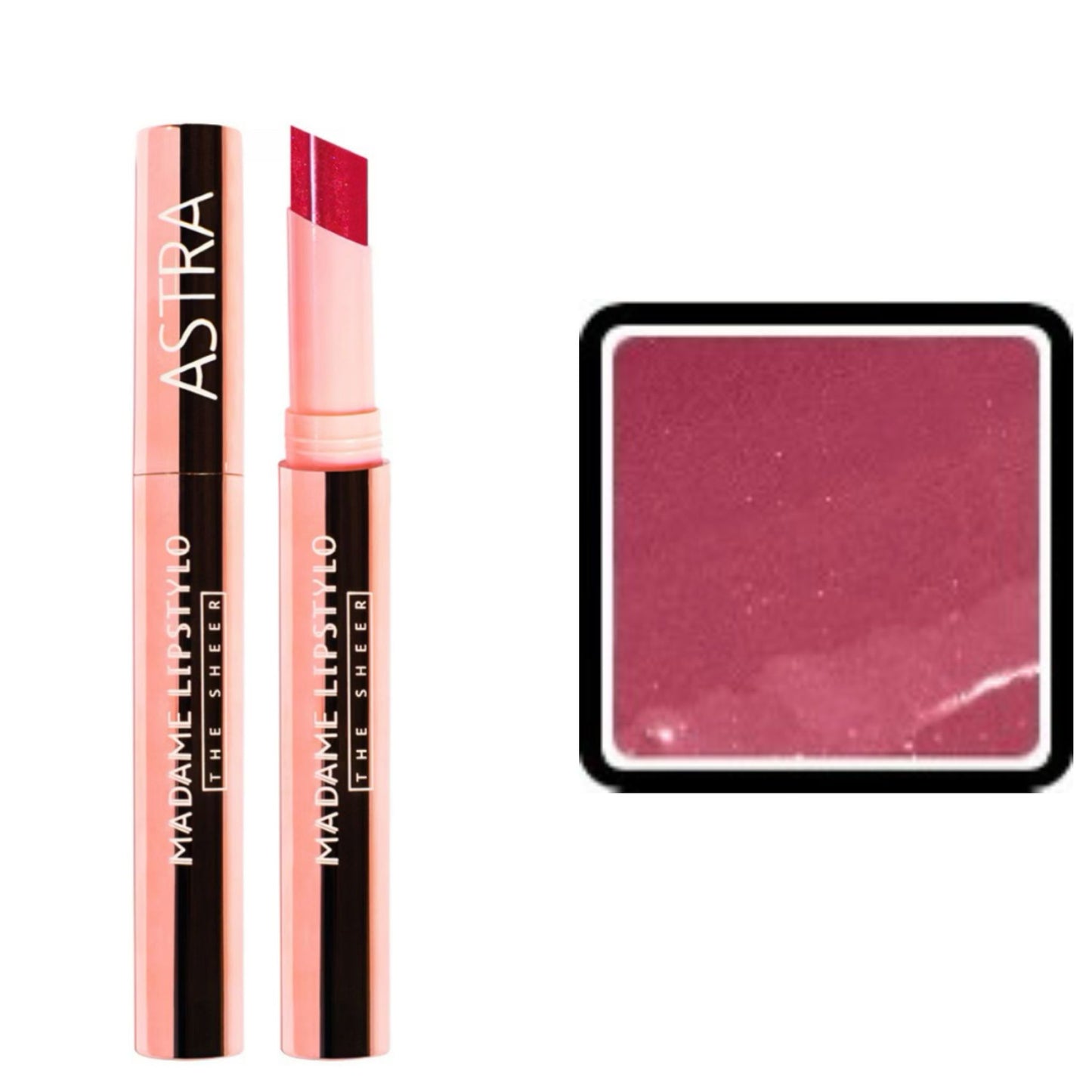 ASTRA MADAME LIP STYLO THE SHEER ROSSETTO