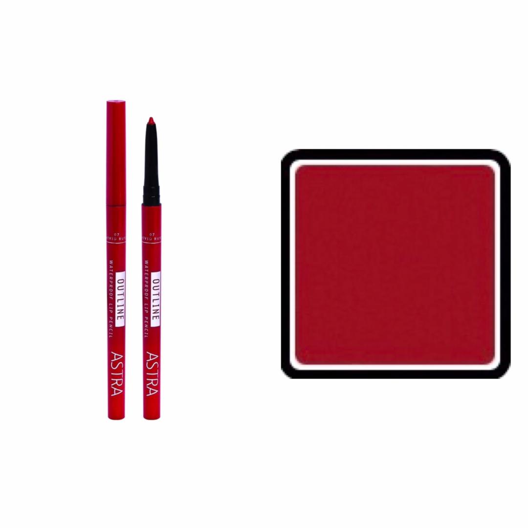 ASTRA OUTLINE WATERPROOF LIP PENCIL MATITA LABBRA