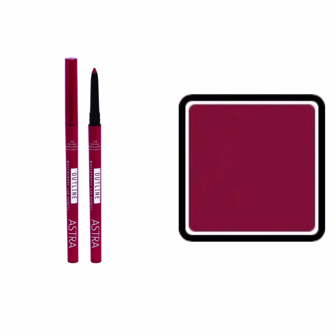 ASTRA OUTLINE WATERPROOF LIP PENCIL MATITA LABBRA