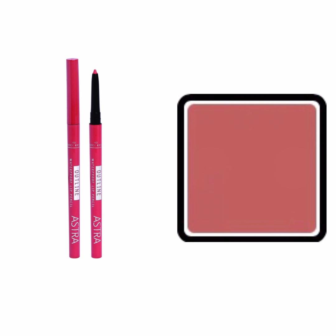 ASTRA OUTLINE WATERPROOF LIP PENCIL MATITA LABBRA