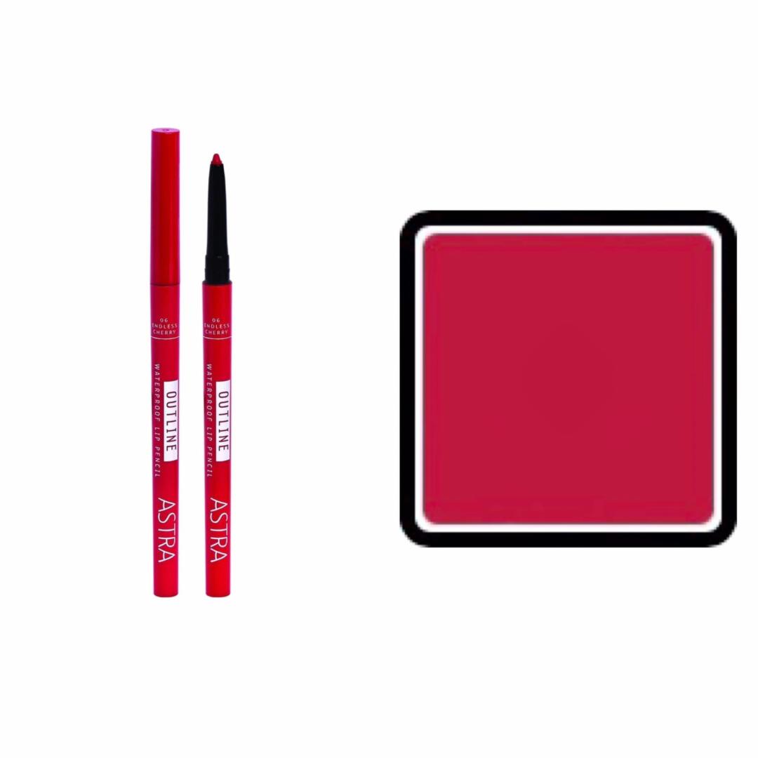 ASTRA OUTLINE WATERPROOF LIP PENCIL MATITA LABBRA