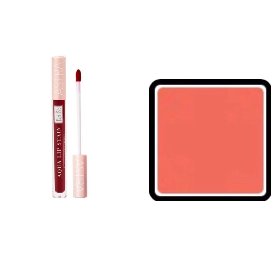 ASTRA PURE BEAUTY AQUA LIP STAIN ROSSETTO