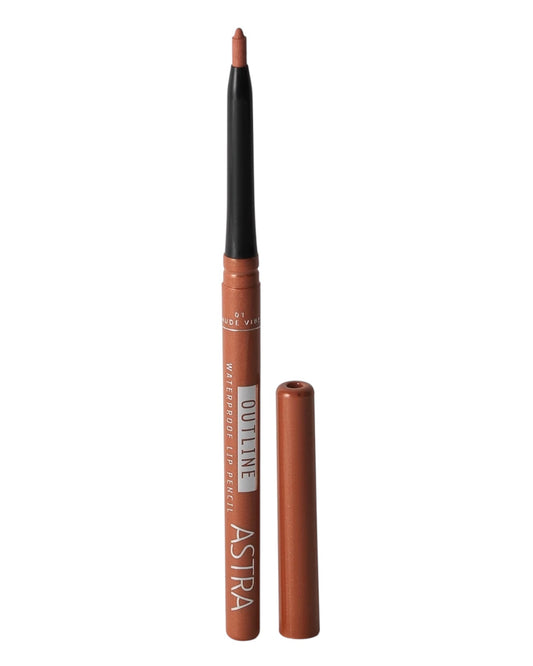 Astra OutLine Waterproof Lip Pencil - Matita Labbra Retraibile Resistente all'Acqua