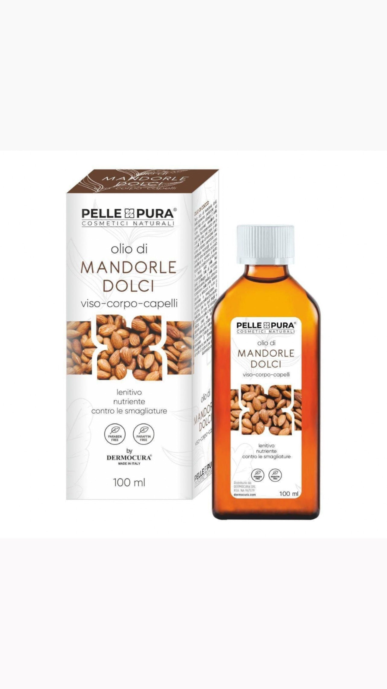 PELLE PURA OLIO DI MANDORLE DOLCI