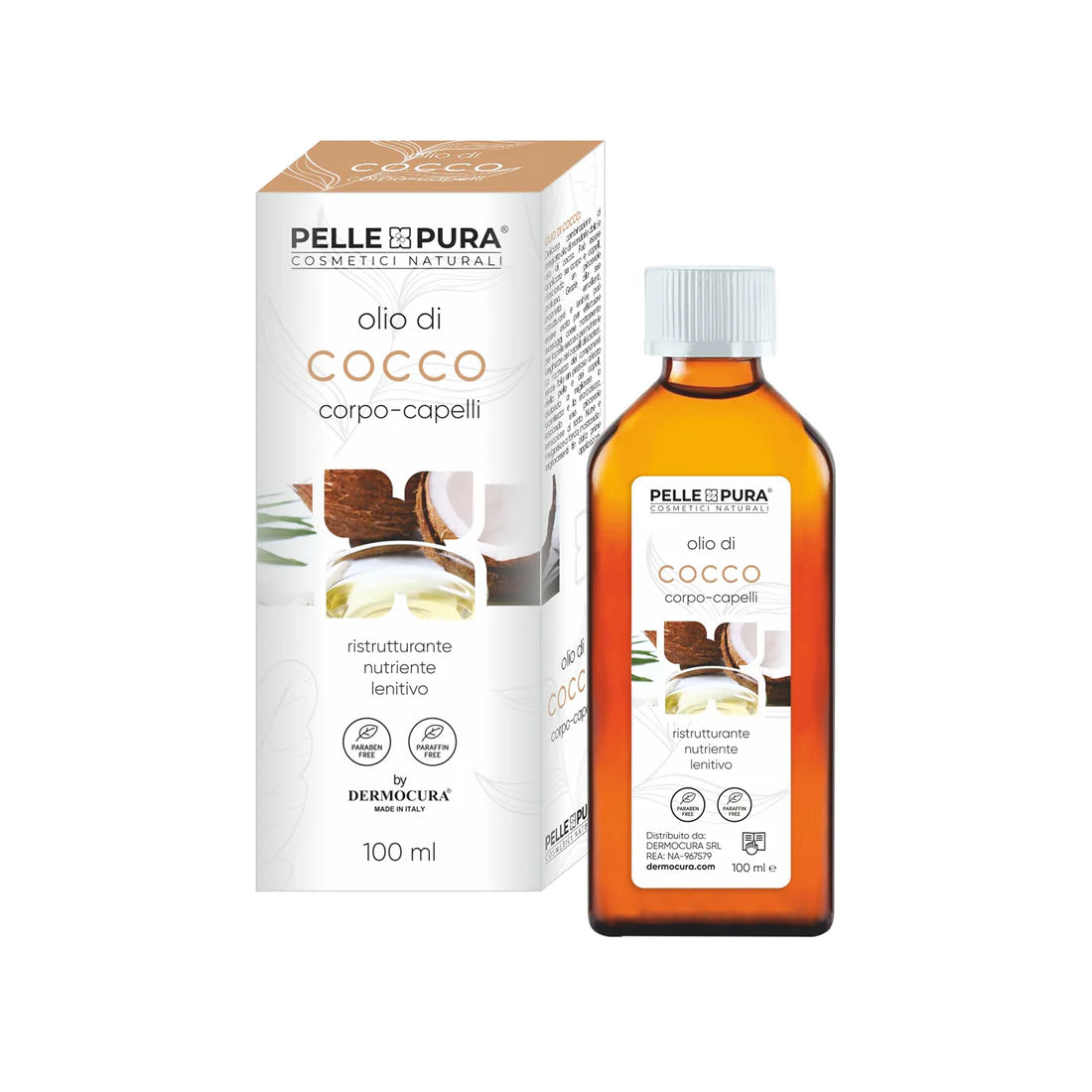 PELLE PURA OLIO DI COCCO