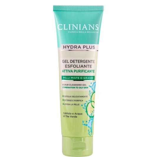 Clinians Gel Detergente Esfoliante Pelli Miste o Grasse