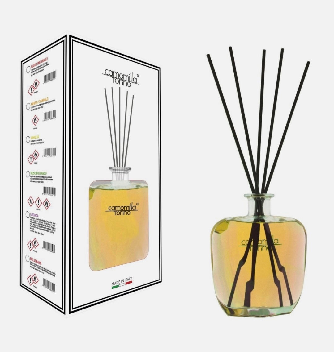 Camomilla Diffusore a Bastoncini Linea Supreme 700 ml Vaniglia