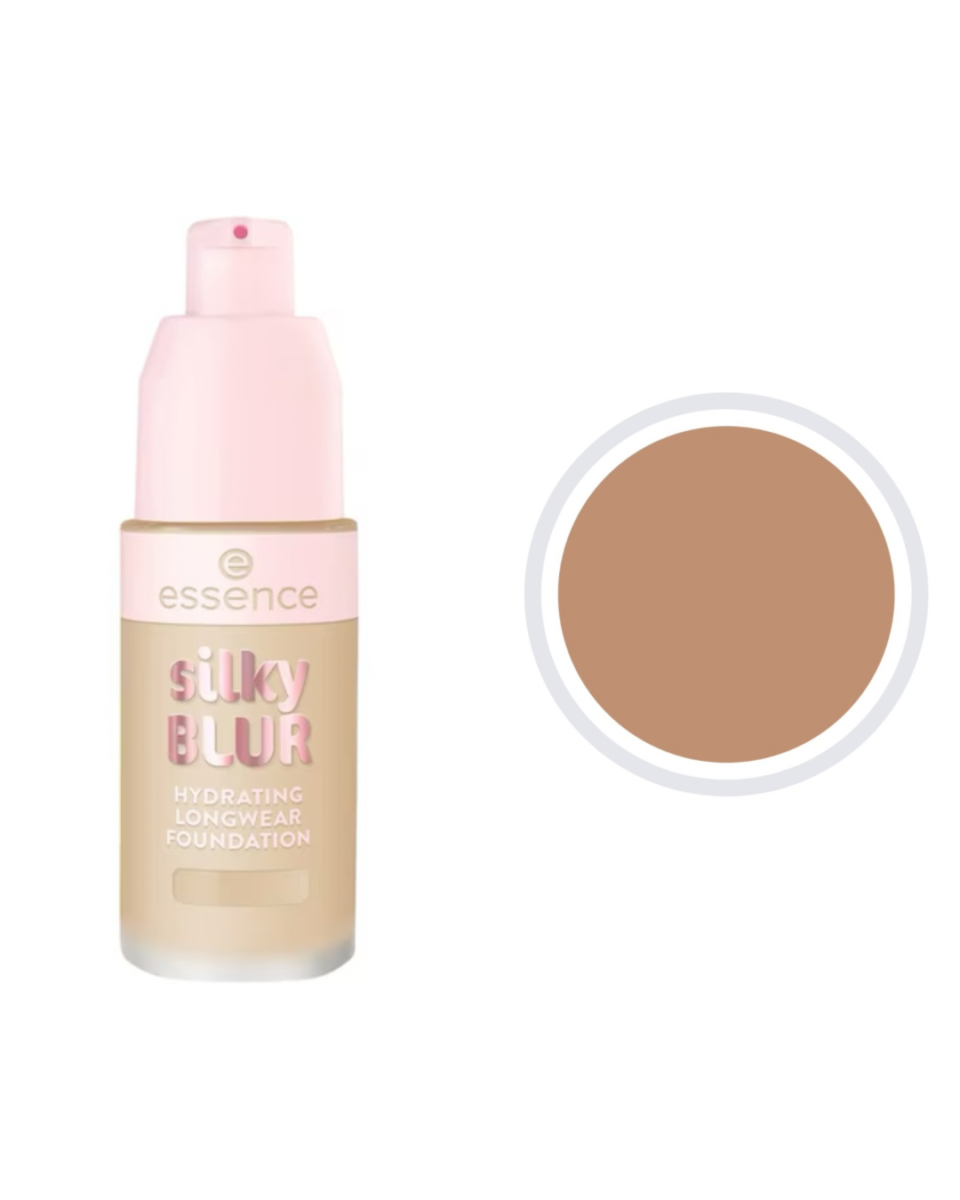 Essence Silky Blur  Hydrating Longwear Fondotinta N168