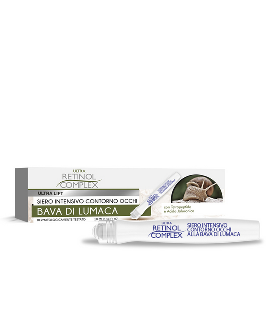 Retinol Complex Siero intensivo occhi bava di lumaca 10ml ROLL ON