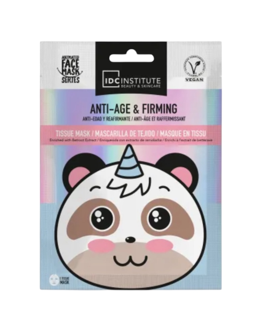 Idc Institute Maschera Viso In Tessuto Anti Age Panda