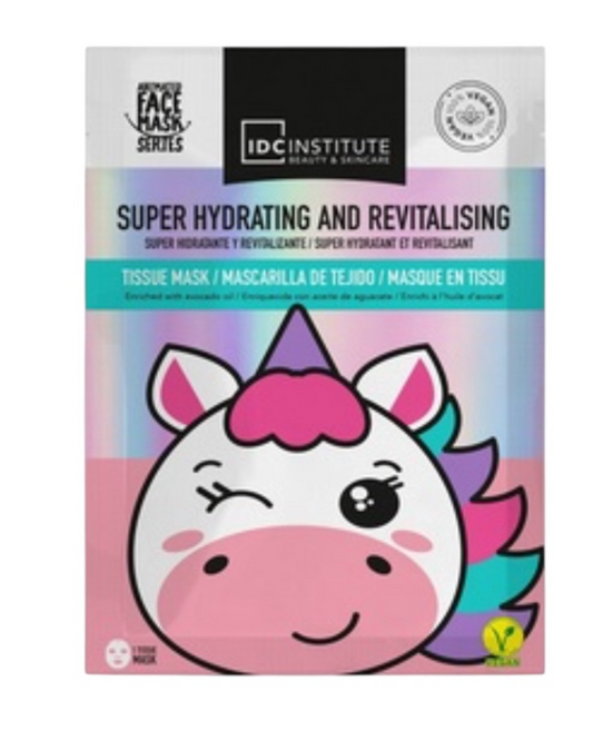 Idc Institute Maschera Viso in Tessuto Idratante Unicorno