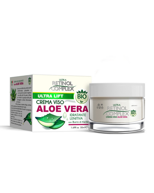 Retinol Complex Linea BIO Crema Viso Aloe Vera 50ml