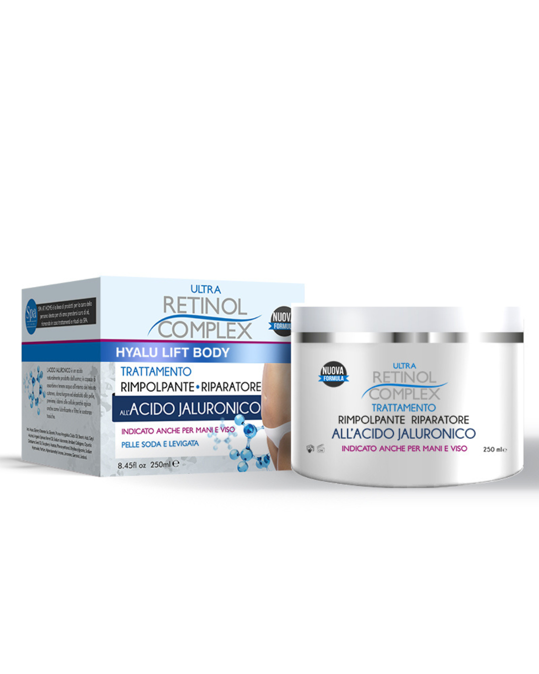 Retinol Complex Trattamento Rimpolpante All’Acido Ialuronico 250ml