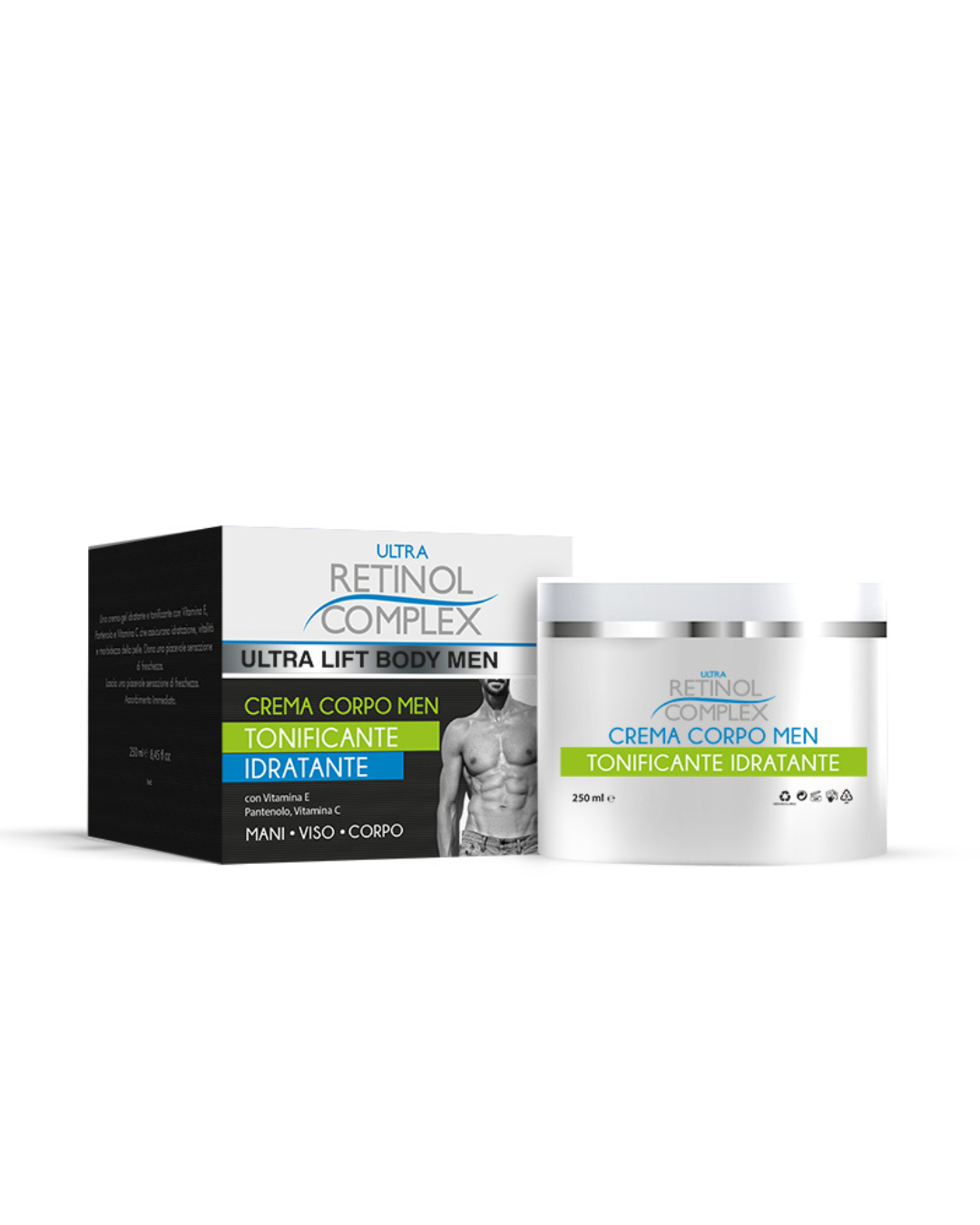 Retinol Complex Crema Corpo Tonificante MEN 250ml