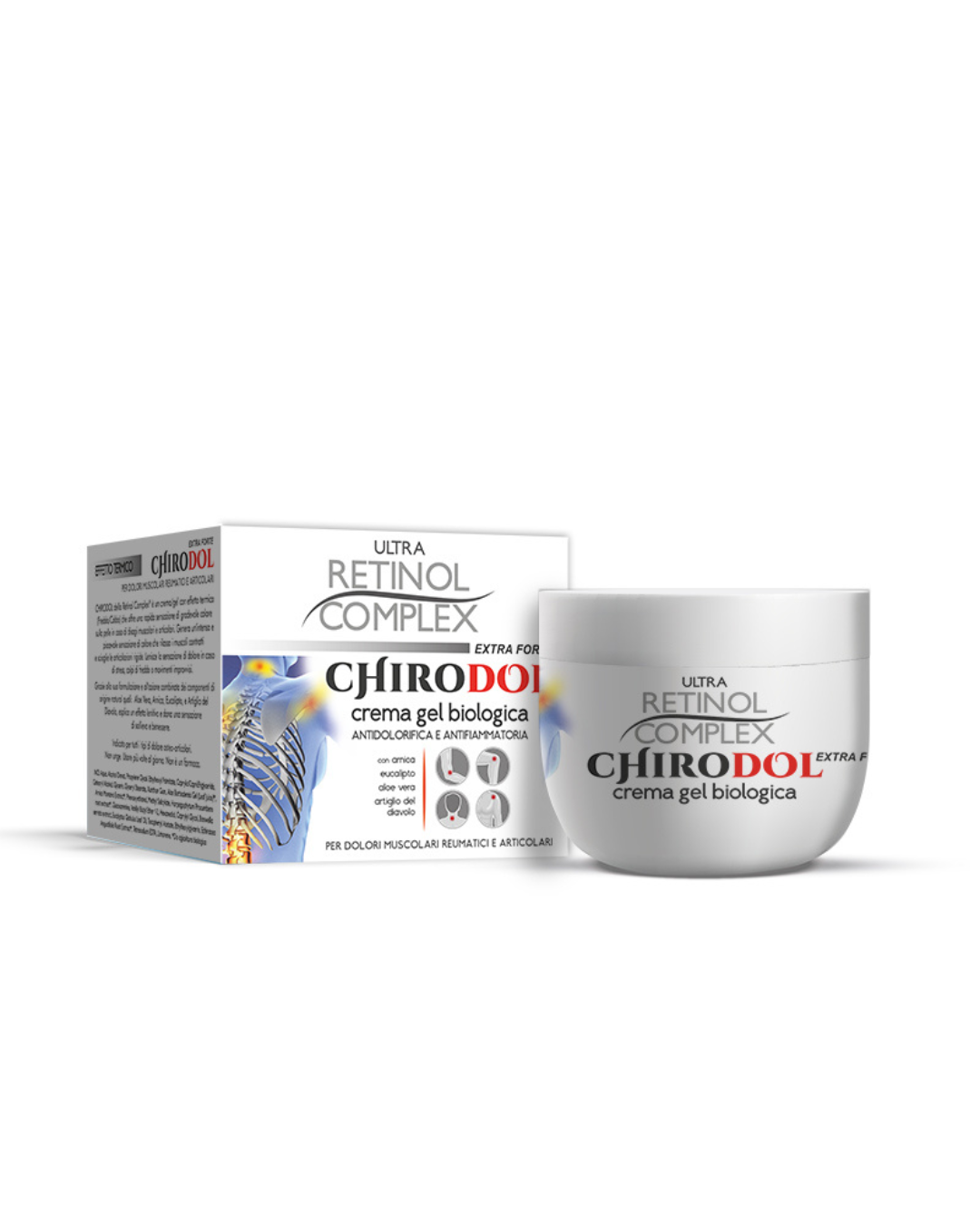 Retinol Complex Crema Massaggio Chirodol Extra Forte 150ml
