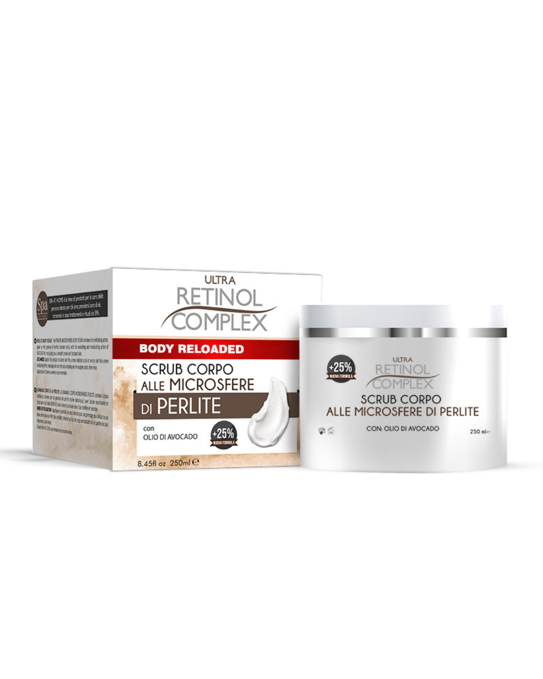 Retinol Complex Scrub Corpo Alle Microsfere DI Perlite 250ml