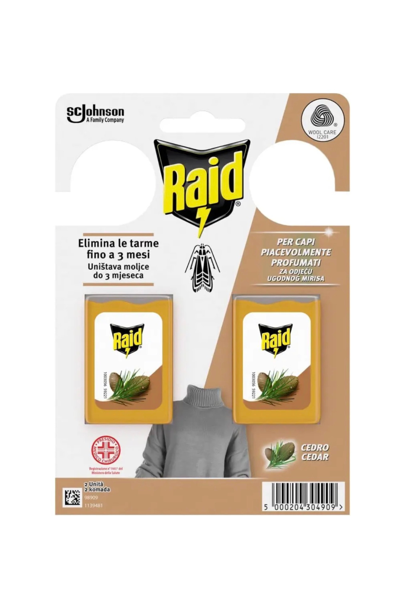 Raid Uccide Tarme Al Cedro