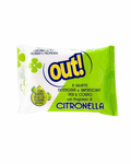 Out Salviette Detergenti Per Il Corpo Alla Citronella 15 Pezzi