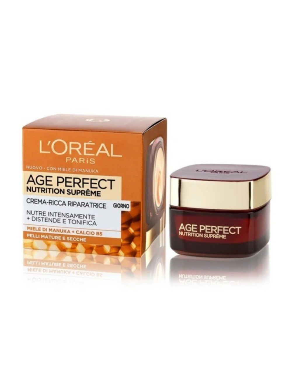 L’Oreal Paris Age Perfect Crema Ricca Riparatrice Giorno,Per Pelli Mature E Secche