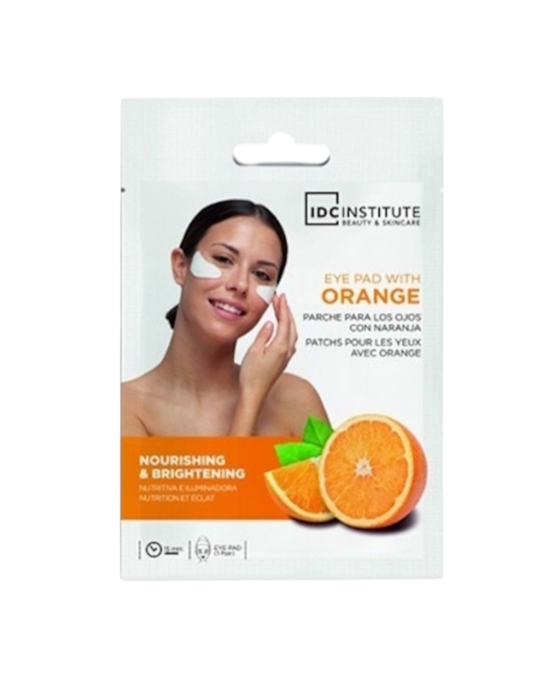 Idc Institute Patch Occhi All'Arancia Ad Effetto Nutriente Ed Illuminante.