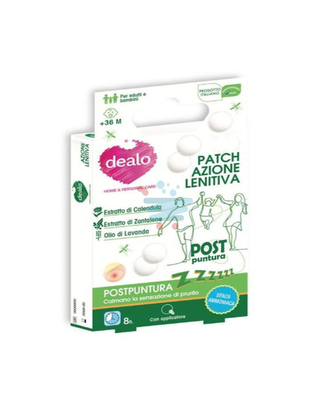 Dealo Patch Azione Lenitiva Post Puntura 20 Pezzi
