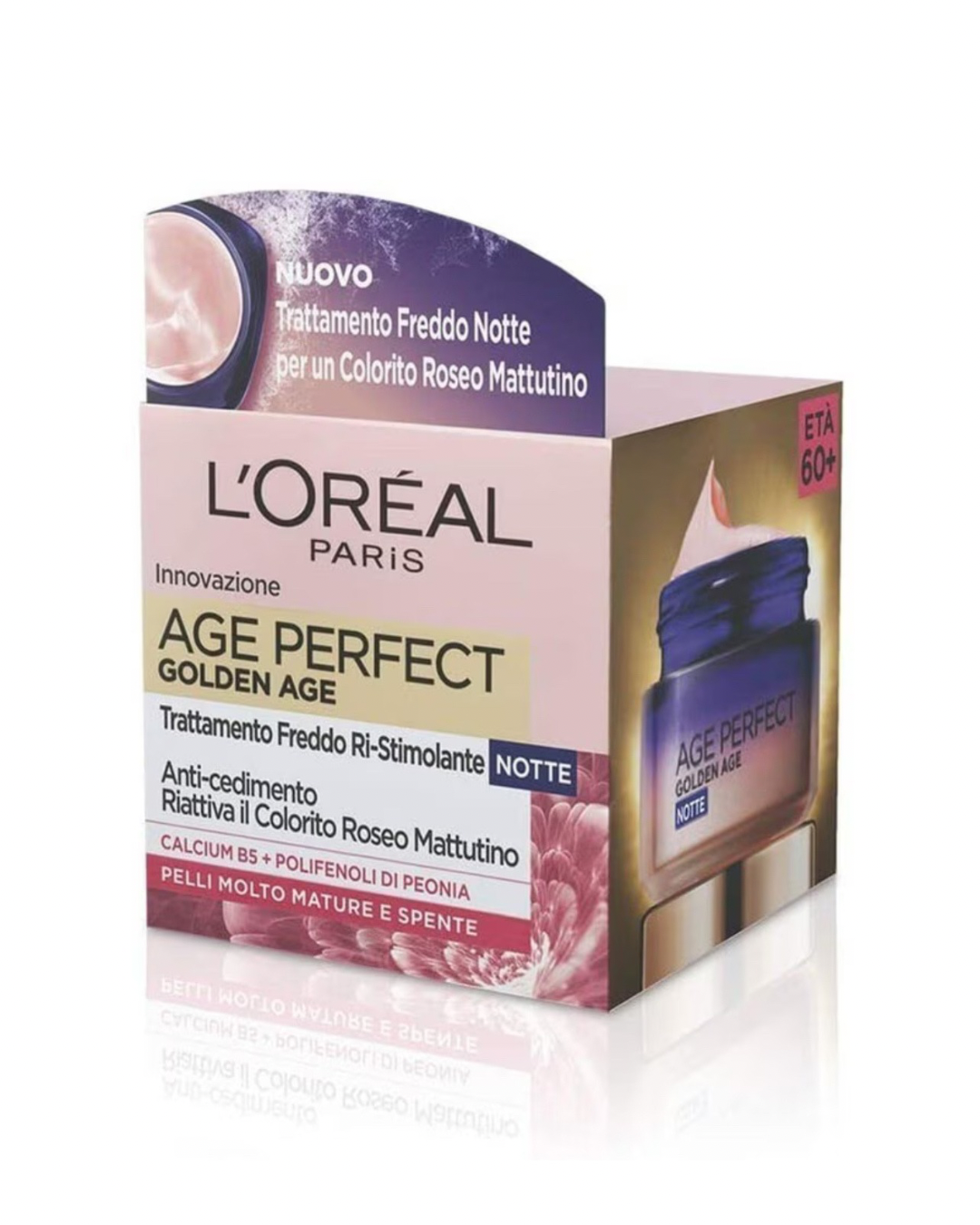 L’Oreal Paris Age Perfect Trattamento Freddo Ri-Stimolante Notte Per Pelli Mature e Spente