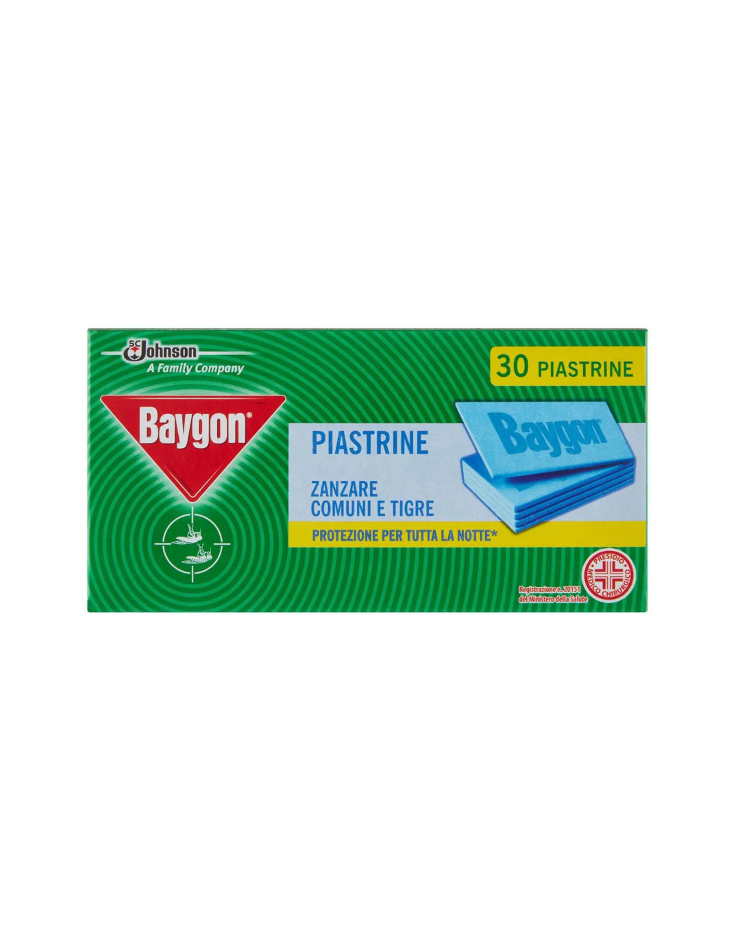 Baygon Piastrine Anti-Zanzare 30 Pezzi