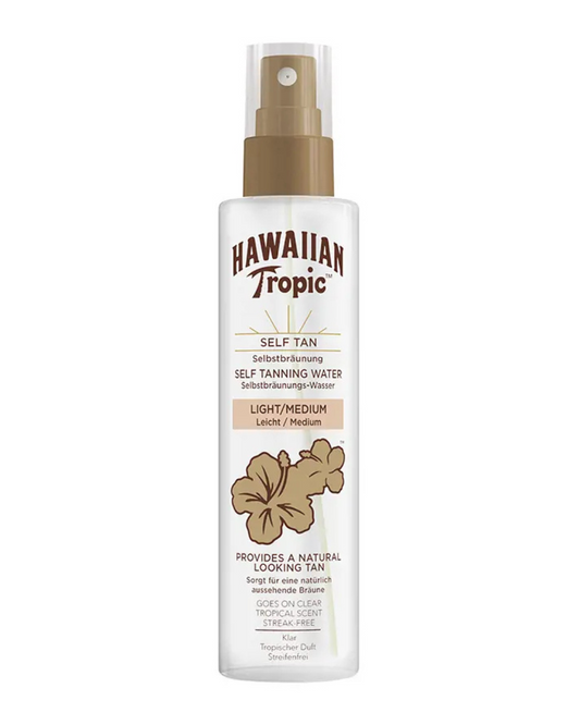 Hawaiian Tropic, Acqua Autoabbronzante Medio-Leggera