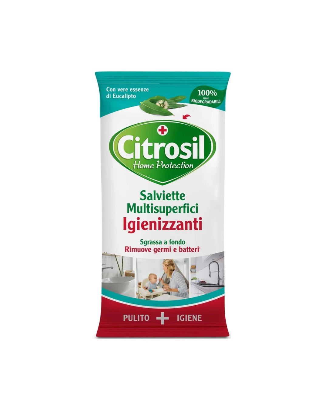 Citrosil Salviettine Disinfettanti MultiSuperfici 40 Pezzi