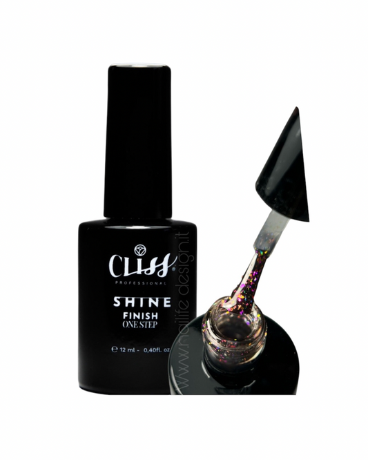 Cliss Professional Shine Finish One Step 12ml Glitter 1