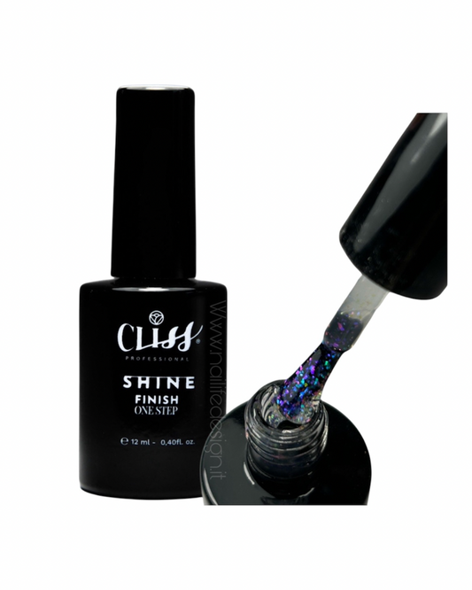 Cliss Professional Shine Finish One Step 12ml Glitter 2