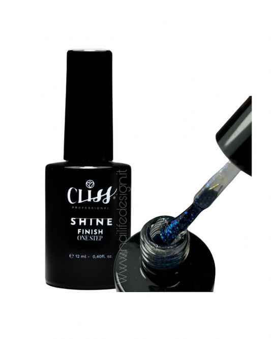 Cliss Professional Shine Finish One Step 12ml Glitter 3