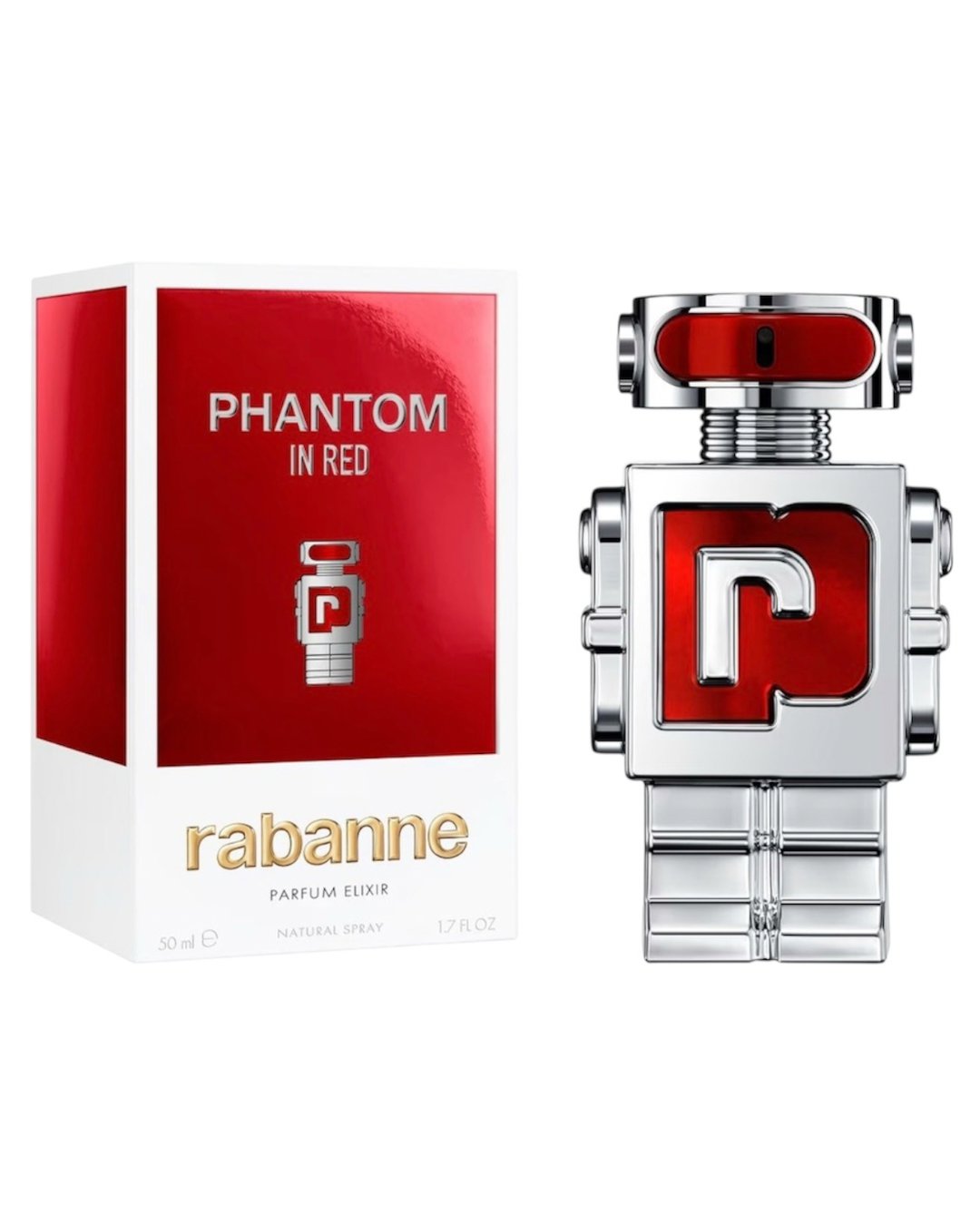 PacoRabanne Phantom In Red Parfum Elixir 50ml