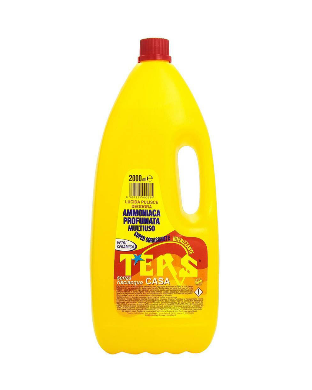 Ters Ammoniaca Profumata Super Sgrassante Vetri E Ceramica 2 Litri