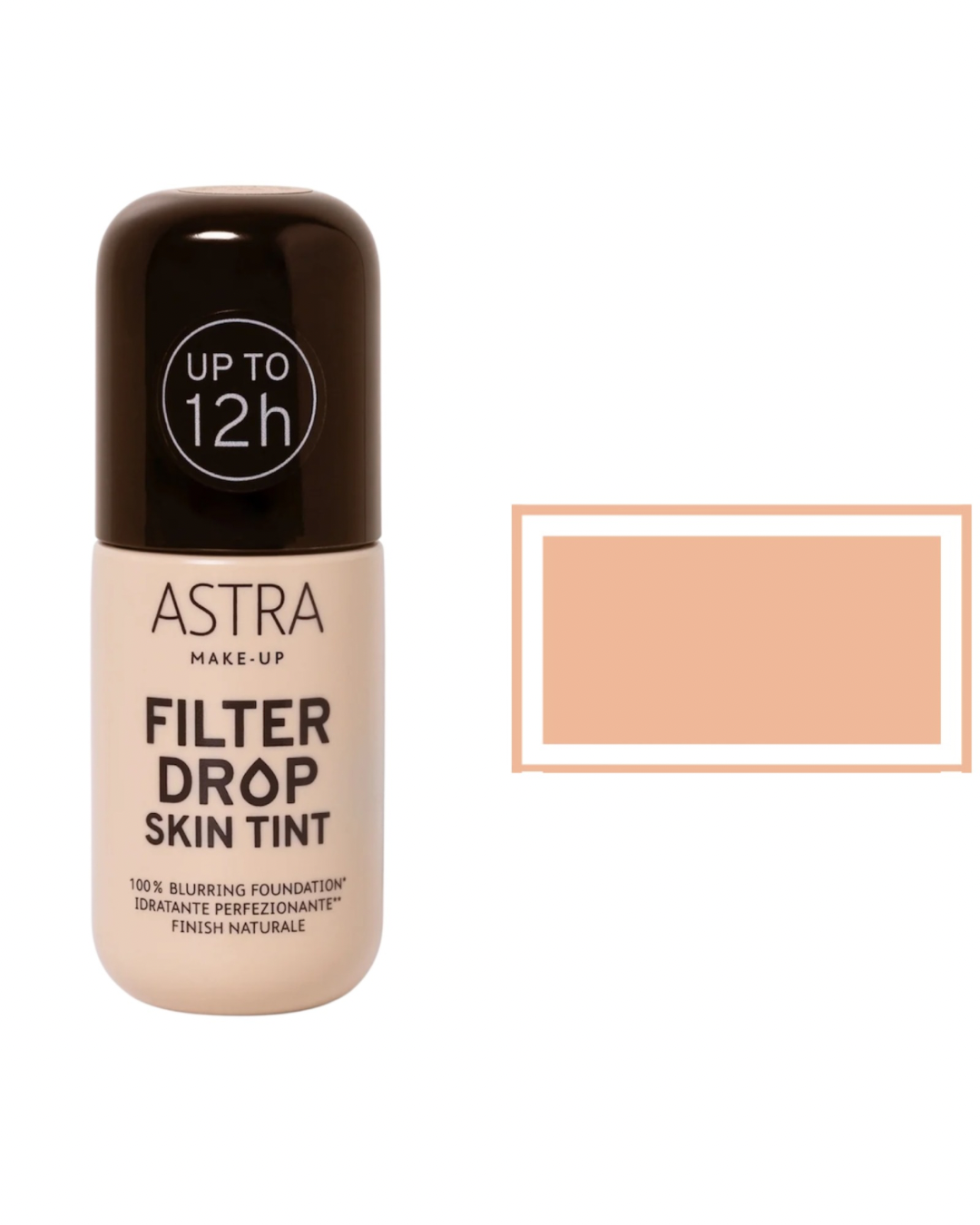Astra Filterdrop Skin Tint - Finish Naturale, 100% Blurring