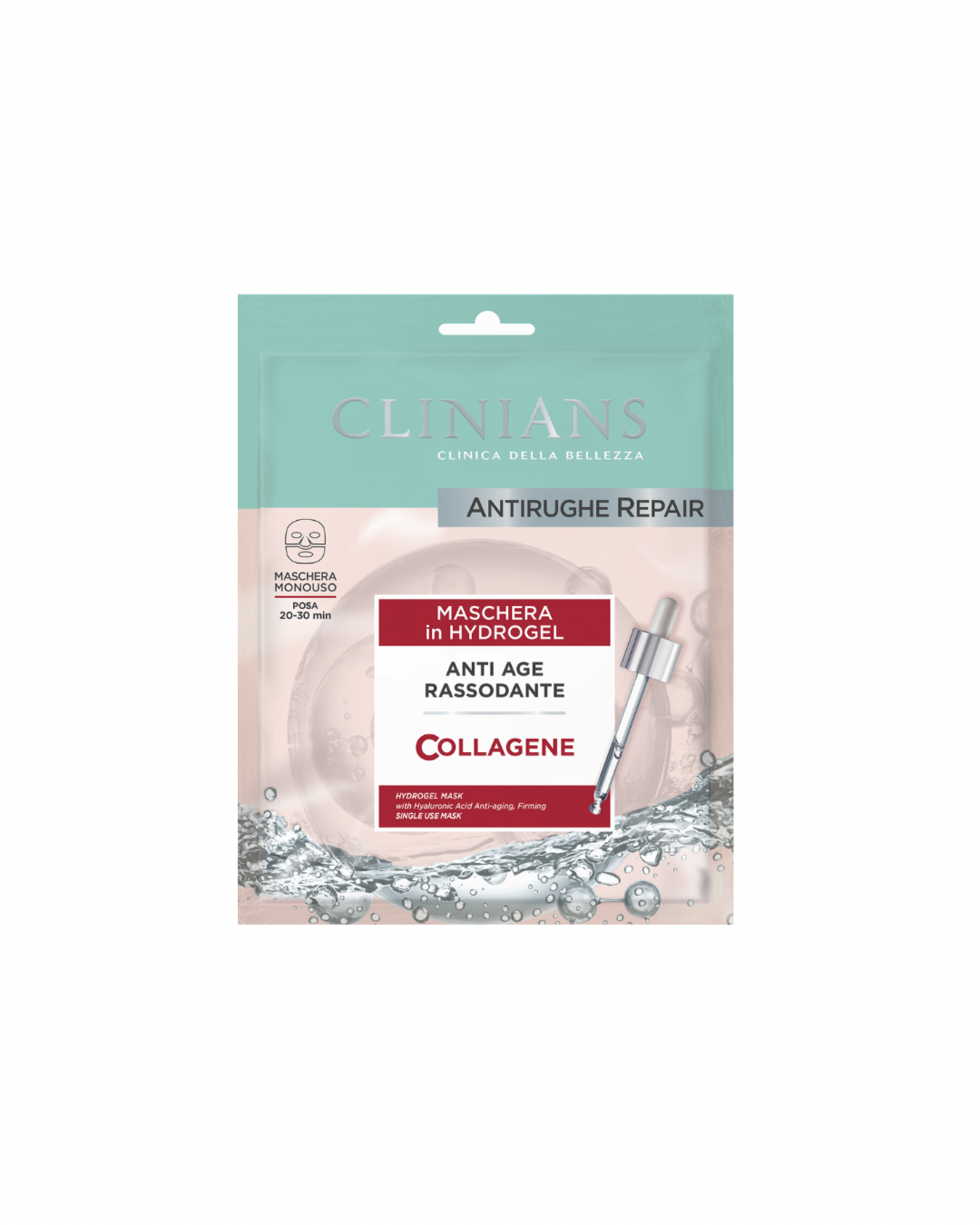 Clinians Maschera In Hydrogel AntiAge Rassodante