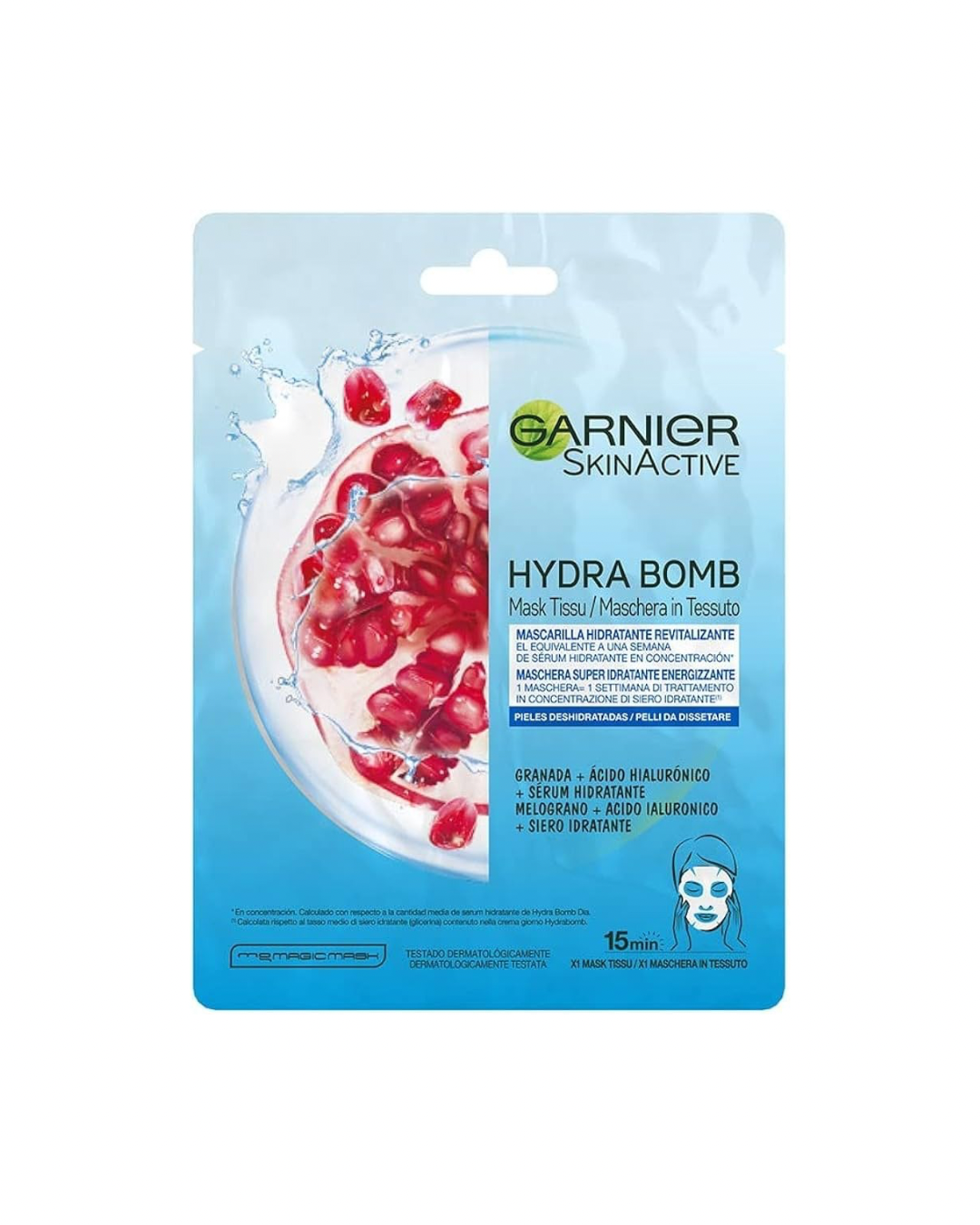 Garnier Hydra Bomb Maschera In Tessuto