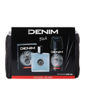 Denim Black Cofanetto After Shave-Deodorante Spray-Denim Bag