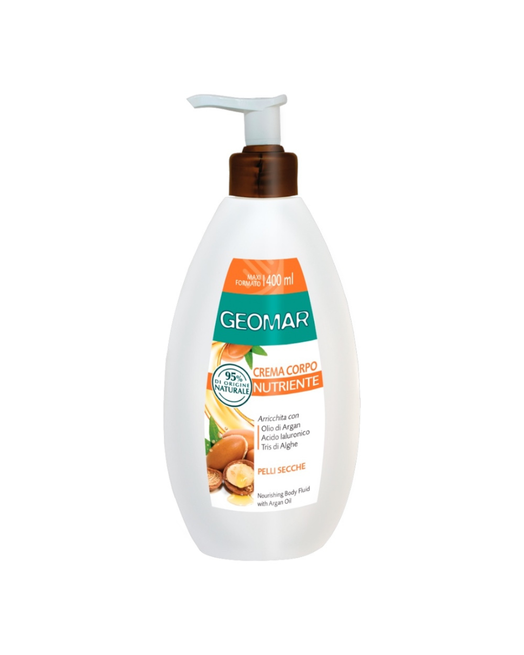Geomar Crema Corpo Nutriente
Pelli secche 400ml