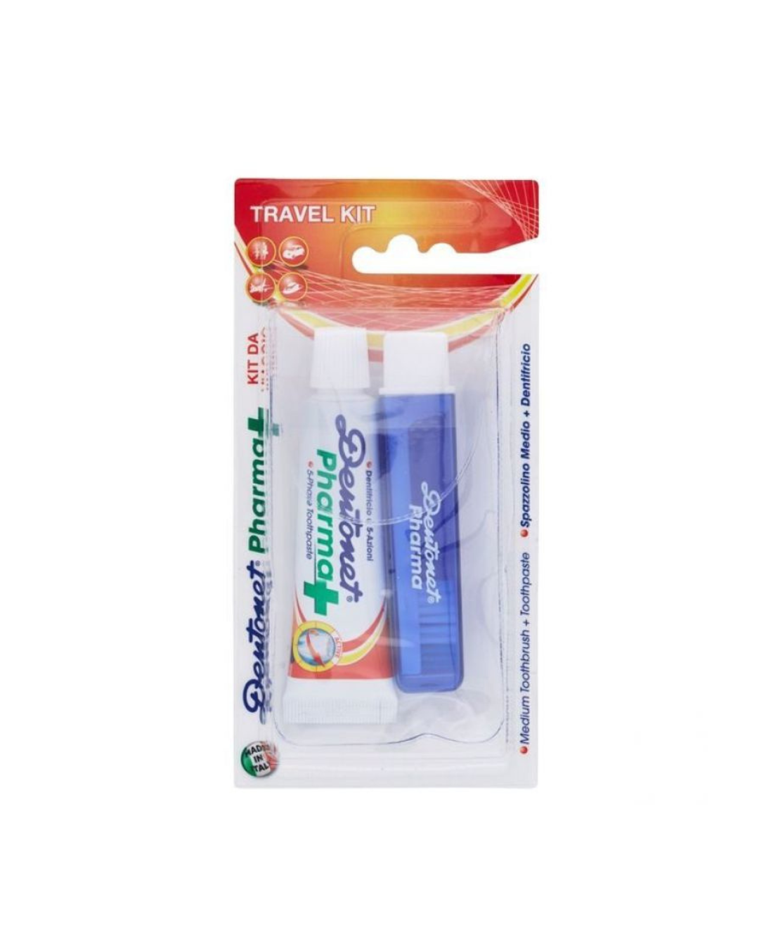 Dento Net Kit Viaggio Spazzolino + Dentifricio
