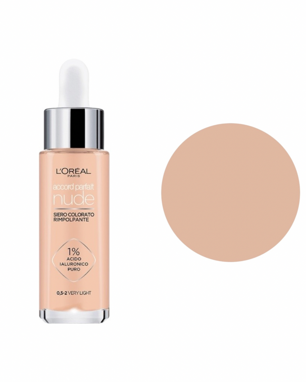 L'Oreal Paris Accord Nude Fondotinta Perfect Match Siero