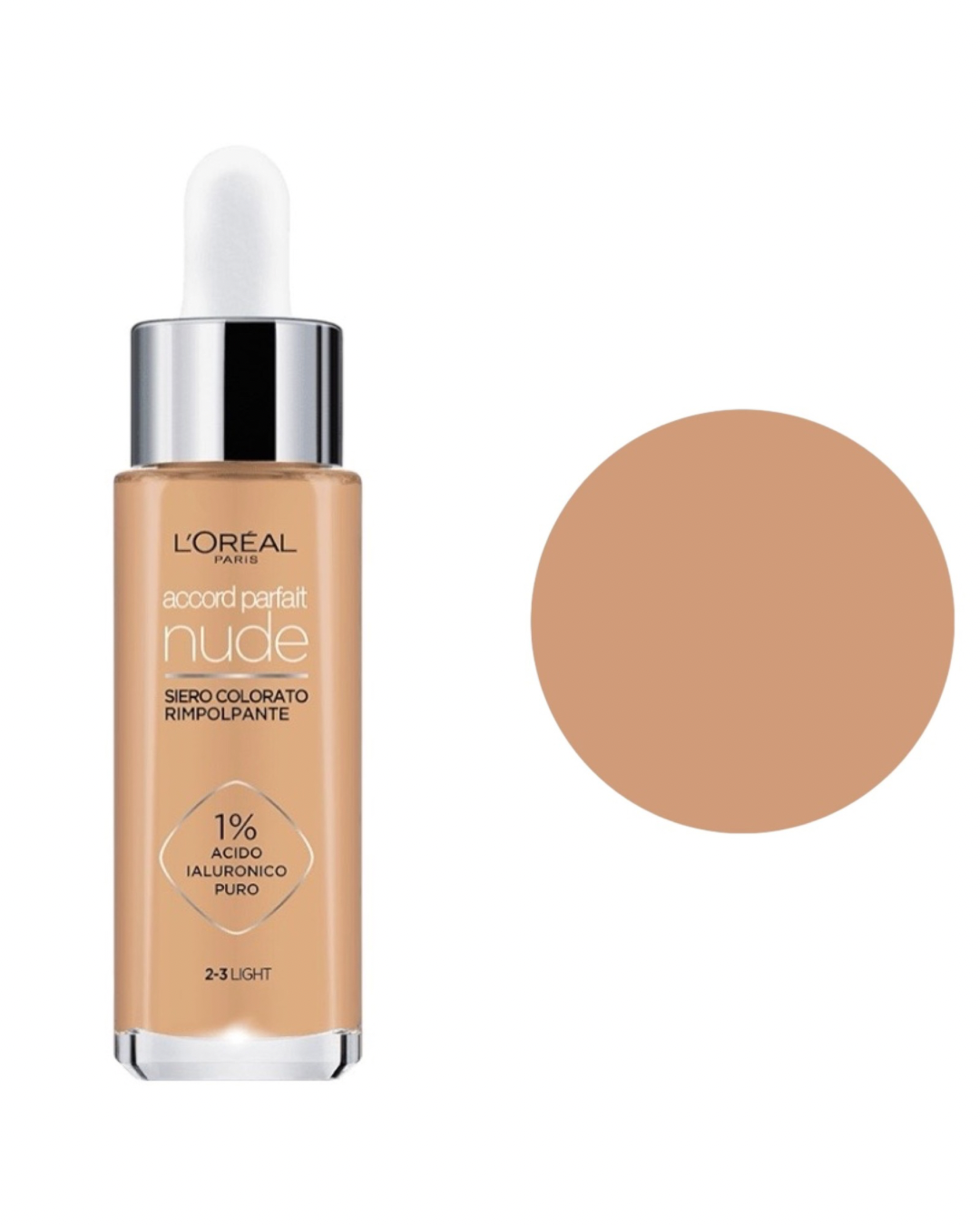 L'Oreal Paris Accord Nude Fondotinta Perfect Match Siero