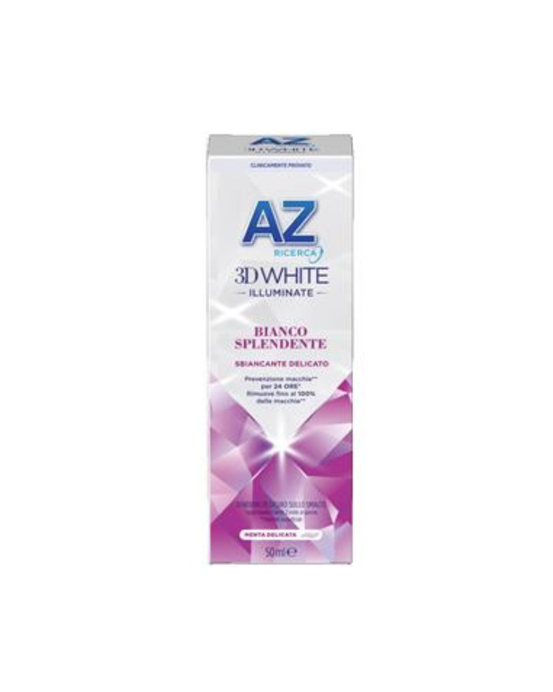 AZ 3D White Illuminante Dentifricio Bianco Splendente 75Ml