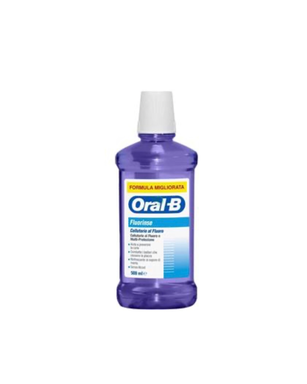 Oral B Collutorio Al Fluoro 500Ml