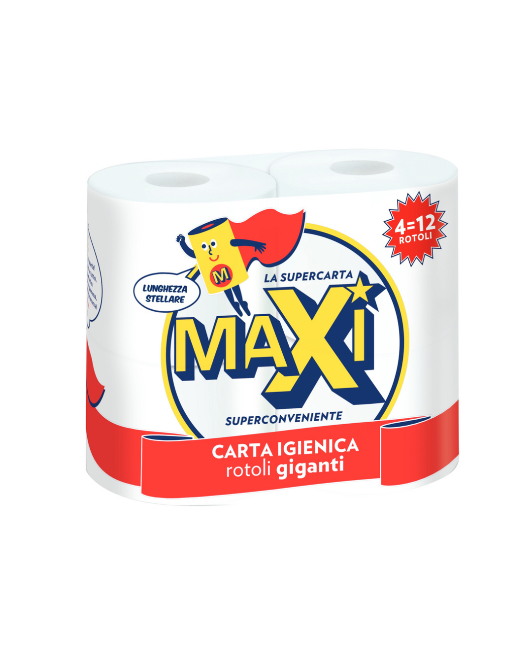 Maxi Carta Igienica 4 Rotoli