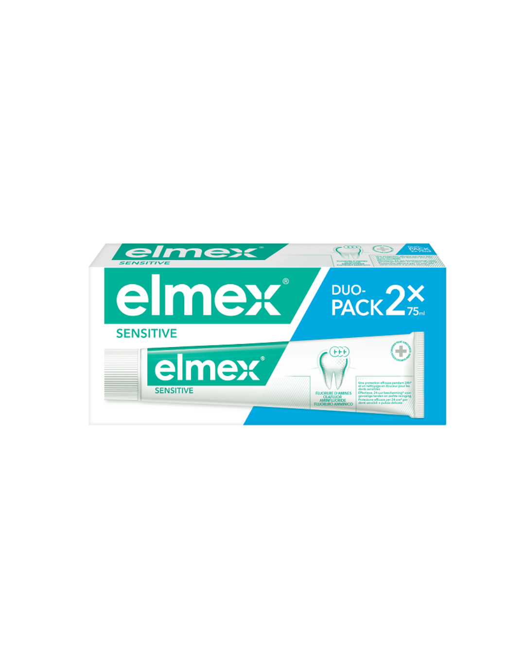 Elmex Dentifricio Sensitive Pacco Da 2x75Ml