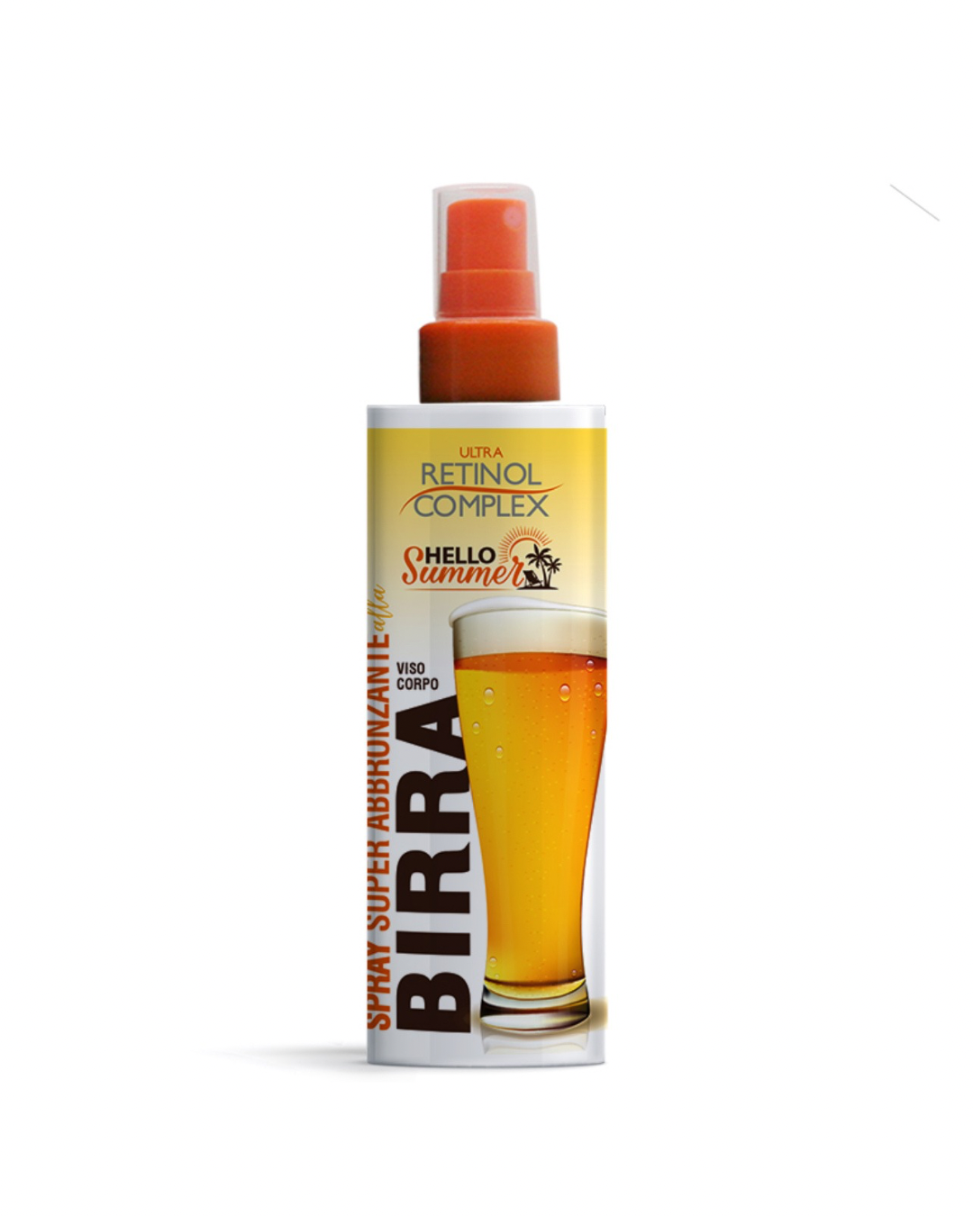 Retinol Complex Spray Super Abbronzante Alla Birra 200ml