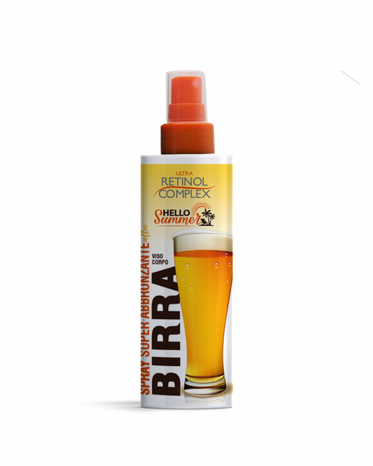 Retinol Complex Spray Super Abbronzante Alla Birra 200ml