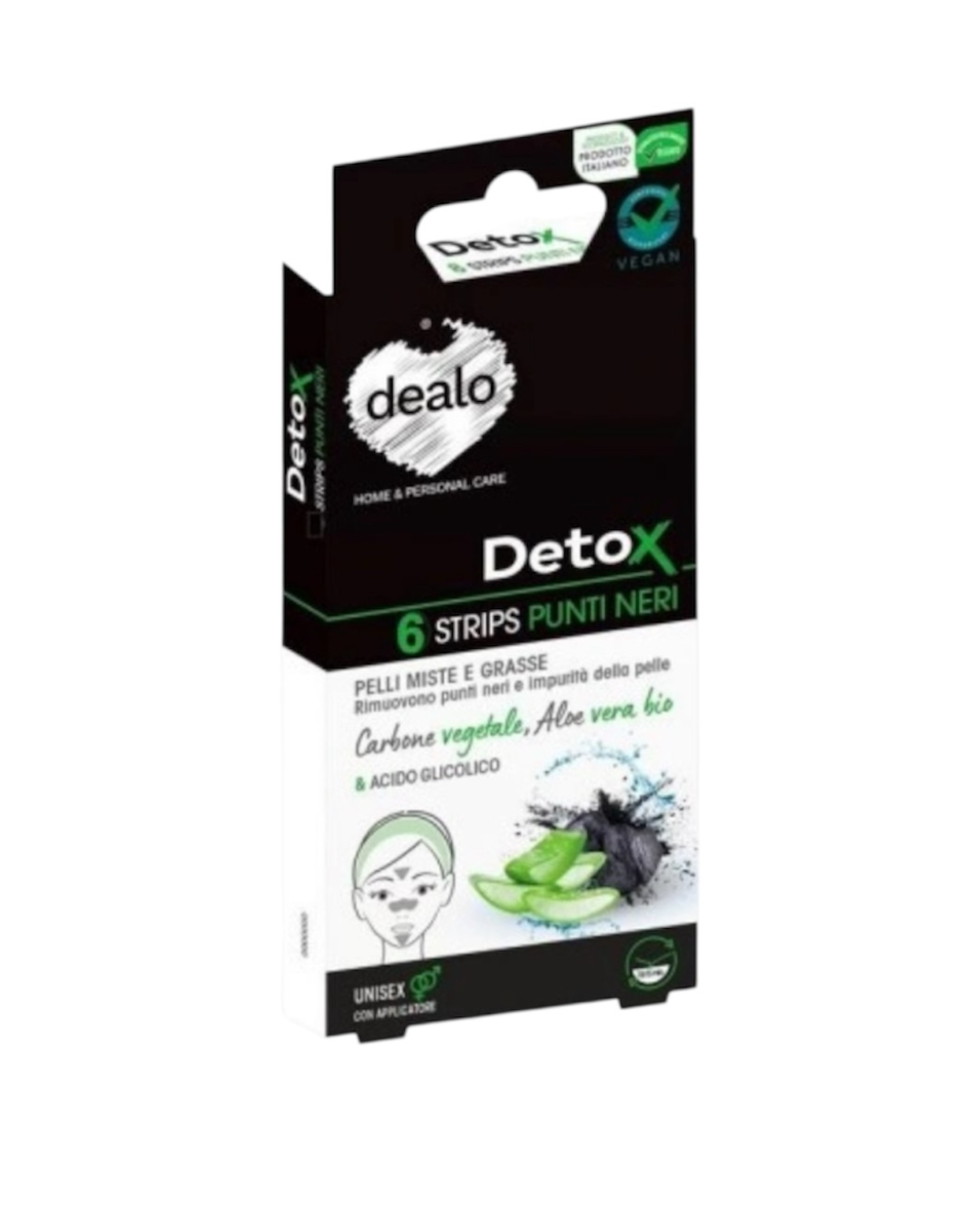 Dealo Detox 6 Strips Per Punti Neri