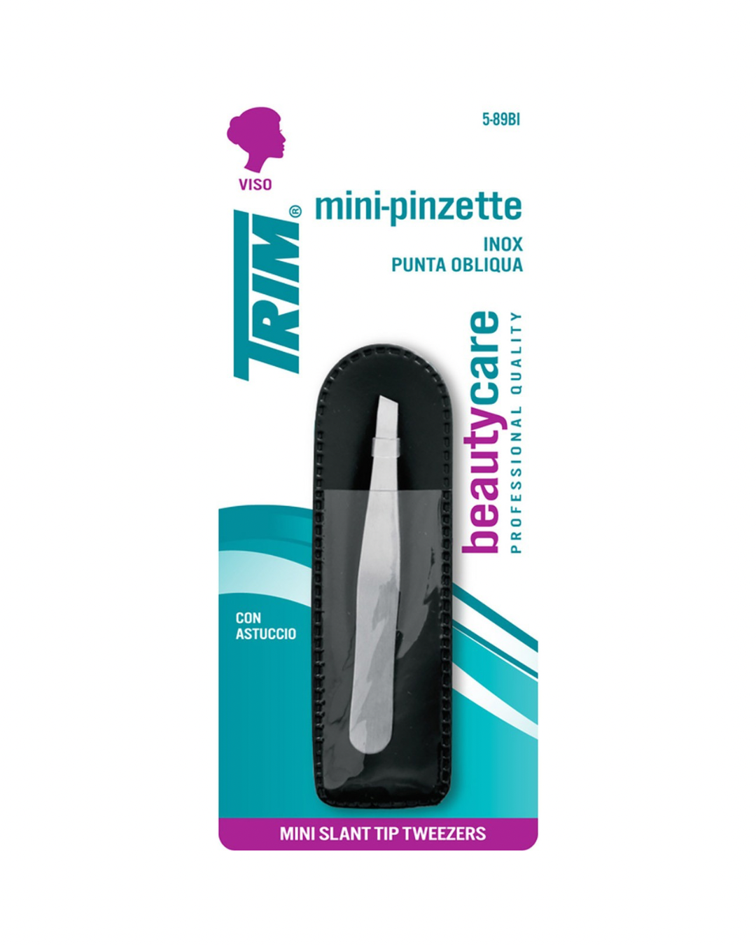 Trim Pinzetta Mini Da Viaggio+Astuccio